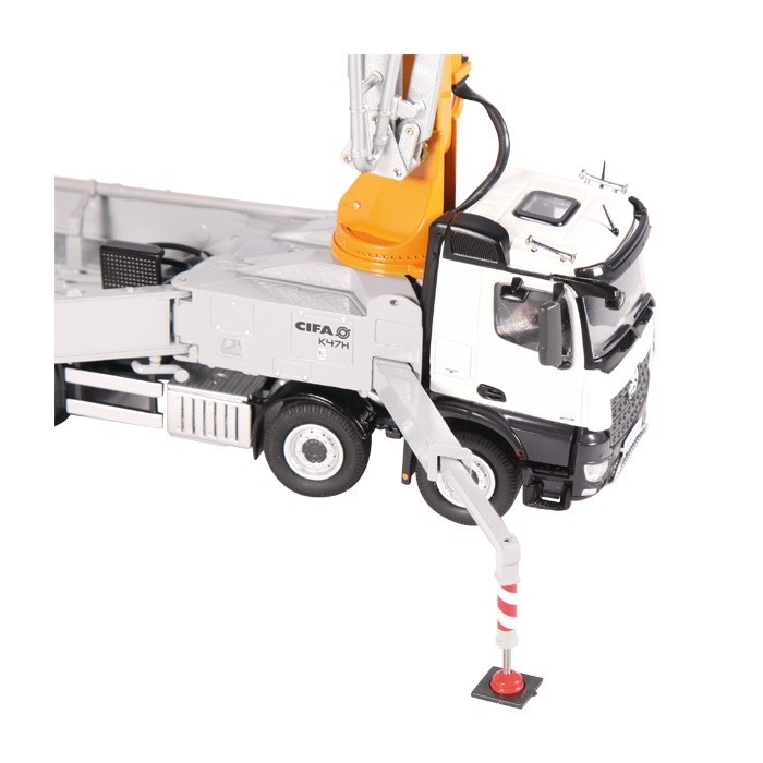 NZG8851 - CIFA K47H Carbotech concrete pump 4axle MB Arocs /1:50 NZG