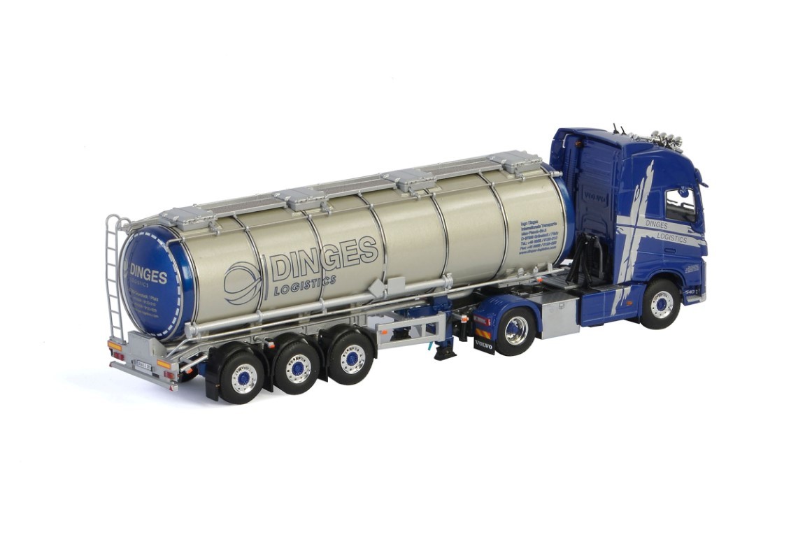 WSI01-2811 - Volvo FH4 Globetrotter 4x2 tank trailer 3axle Ingo