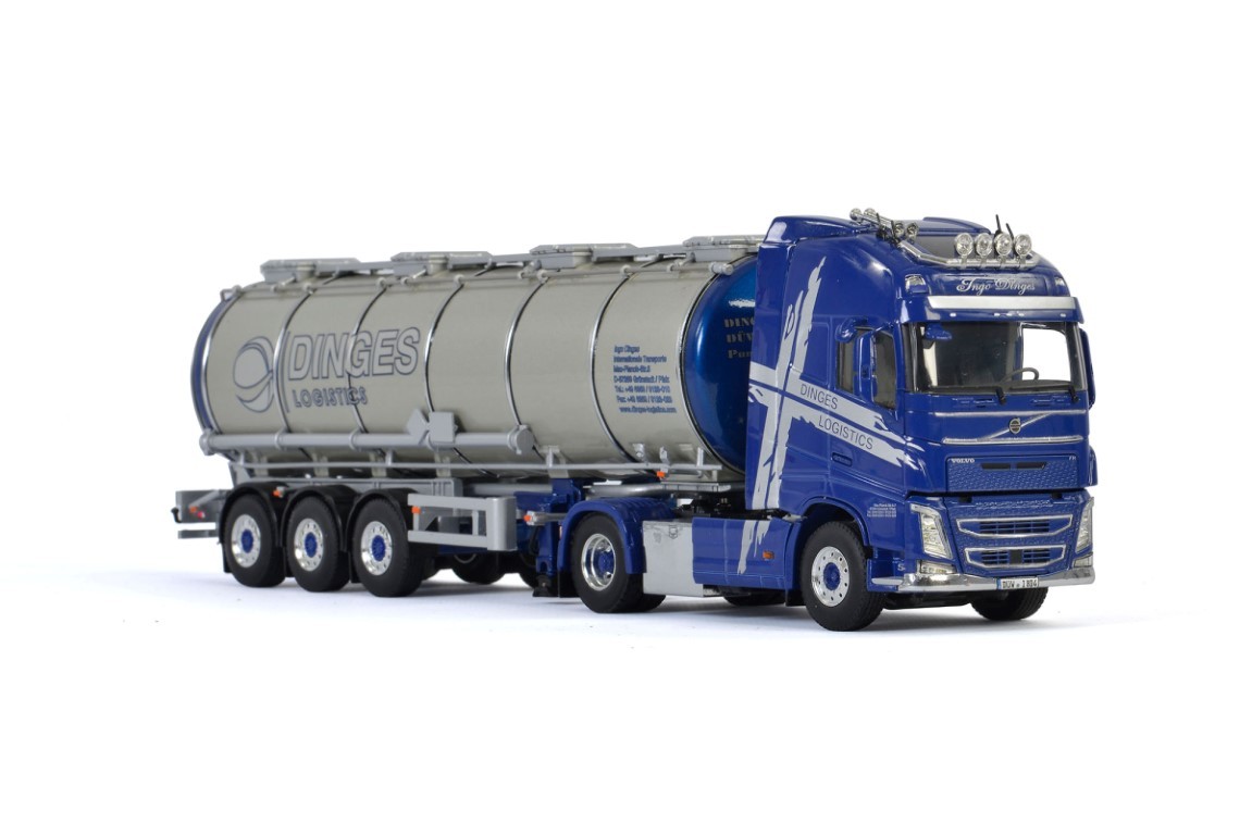 WSI01-2811 - Volvo FH4 Globetrotter 4x2 tank trailer 3axle Ingo