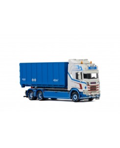 WSI01-2914 - Scania R Highline 6x2 hooklift container 40m3 Loods 