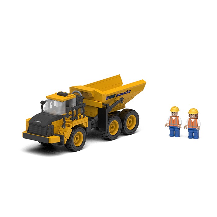 90 0548 KOMATSU Articulated Dump Building Blocks Set