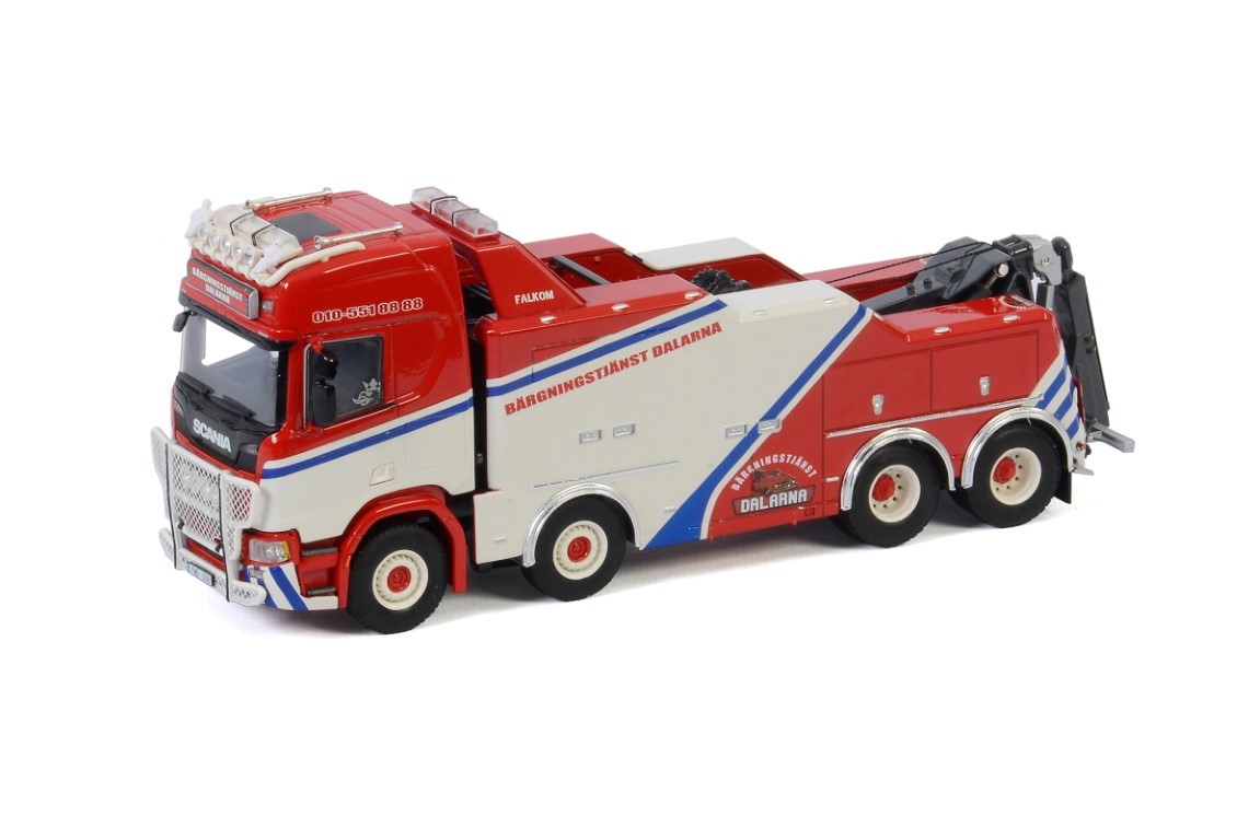 WSI01-3009 - Scania R Highline CR20H 8x4 Falkom - Dalarna /1:50