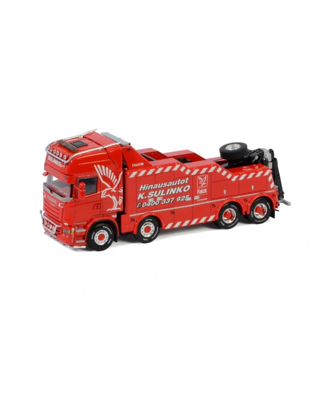 Wsi01 3142 Scania Streamline Topline Falkom Soccorso Mezzi Pesanti K Sulinko Oy 1 50 Wsimodels