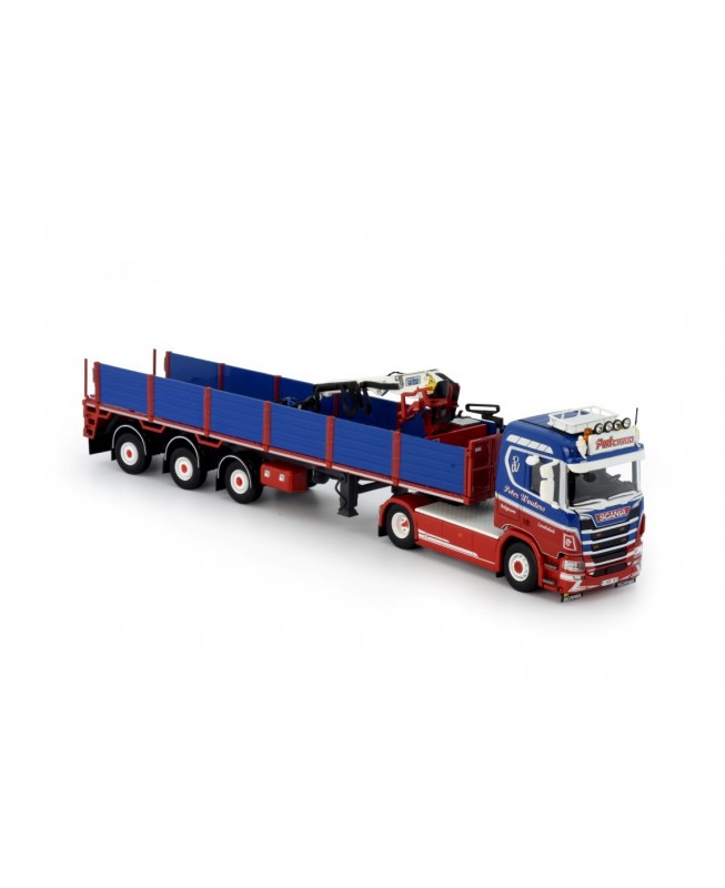 76464 - Scania NGR 4x2 brick-trailer PWT Peter Wouters /1:50 TEKNO