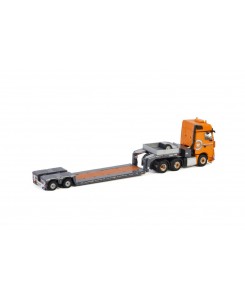 WSI01-3291 - Mercedes Benz Actros MP4 BigSpace 6x2 Euro-lowloader 2axle V.d. Vlist Twente /1:50 WSImodels