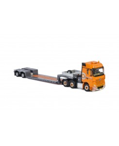 WSI01-3291 - Mercedes Benz Actros MP4 BigSpace 6x2 Euro-lowloader 2axle V.d. Vlist Twente /1:50 WSImodels