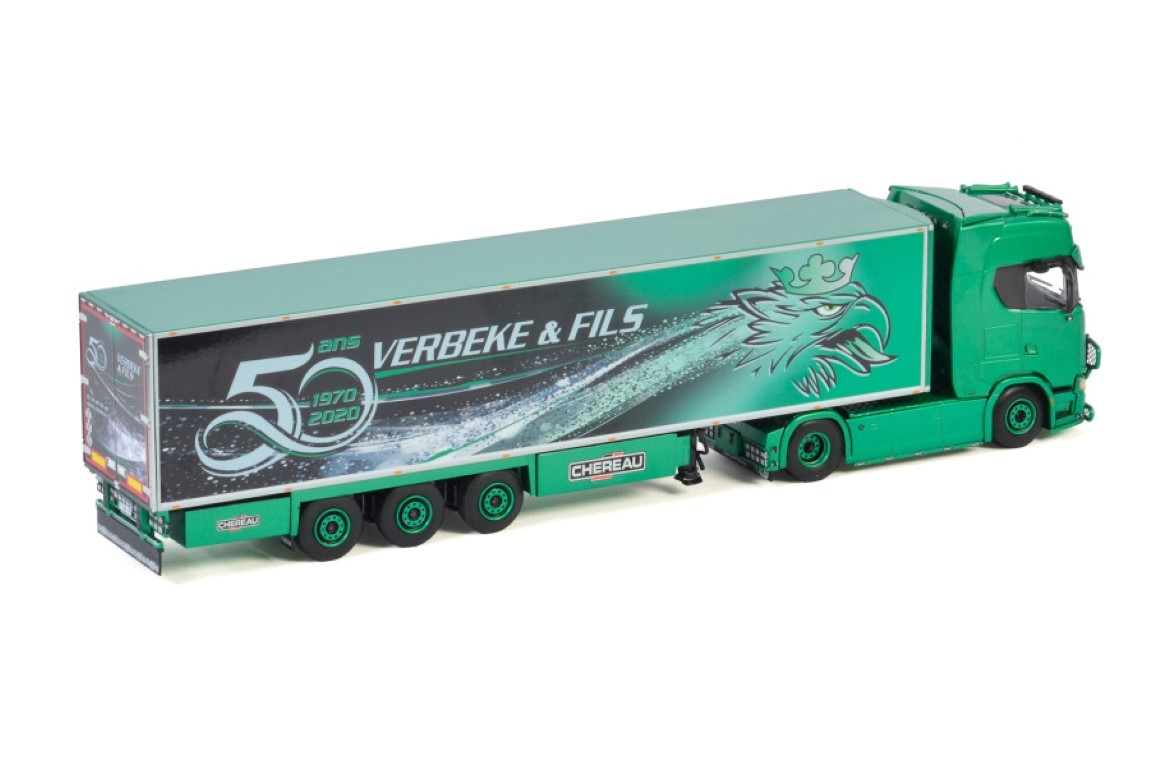 WSI01-3375 - Scania CS20H 4x2 frigo Verbeke 50anni /1:50 WSImodels