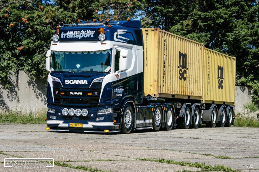 WSI01-3659 - Scania CR20H 6x2 combi connect 2+3axle container