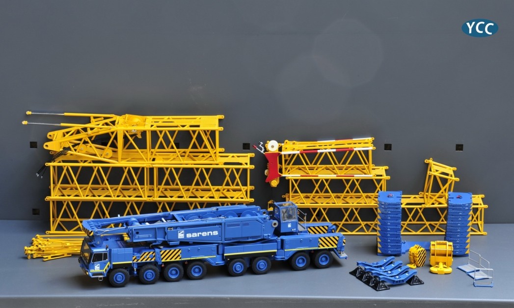 20-1073 Liebherr LG 1550 SL 70m boom SARENS / 1:50 YCCmodels