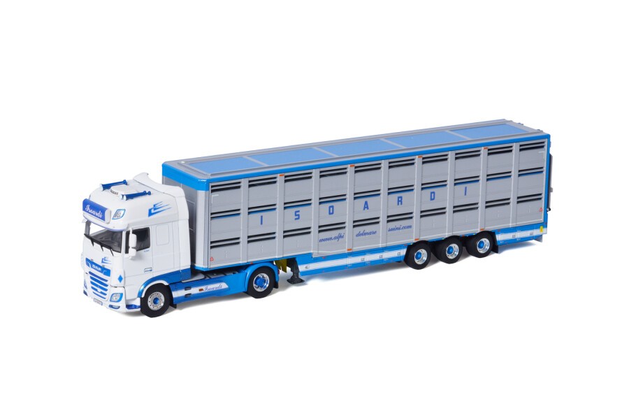 WSI01-3405 - DAF XF SSC my17 4x2 livestock 3axle Isoardi /1:50