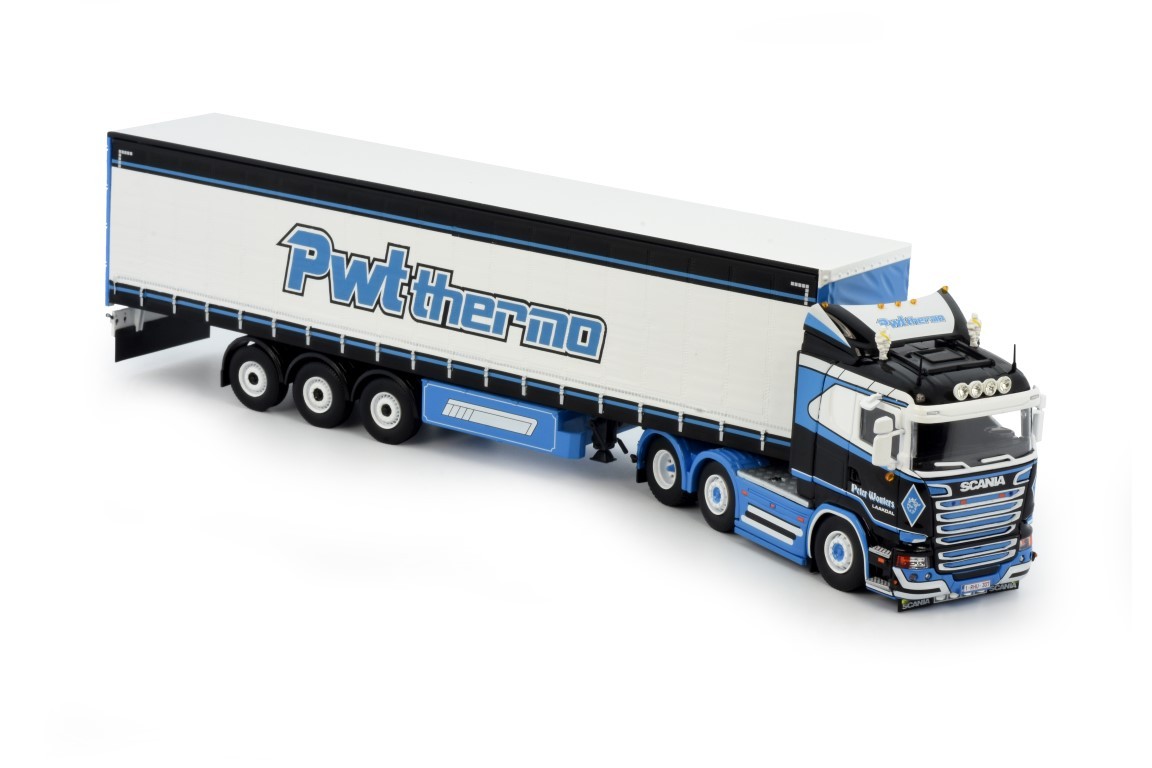 81487 - Scania R Streamline 6x2 centinato PWT Peter Wouters /1:50