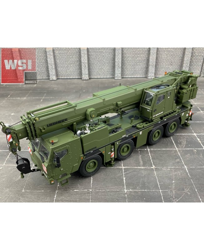 WSI52-2034 Liebherr G-LTM1090-4.2 mobile crane - military / 1:50