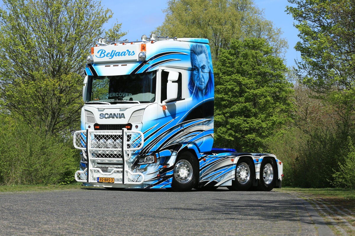 WSI01-3875 - Scania CS20H 6x2 Leo Beljaars Transport & Zn /1:50 