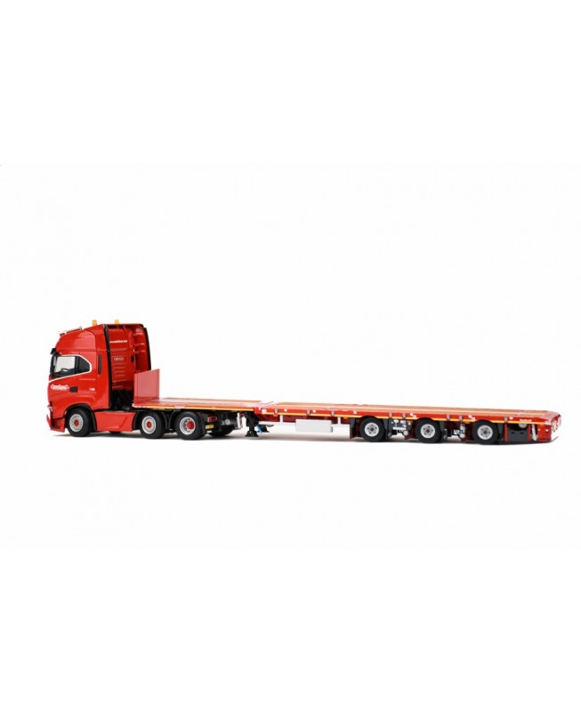 [595.20.27] Iveco S-way 6x2 Nooteboom mega-trailer 3axle Red 