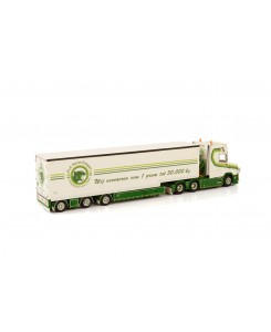 WSI01-3641 - Scania Vlastuin Torpedo 6x2 box trailer Patrick v.d. Hoeven /1:50 WSImodels