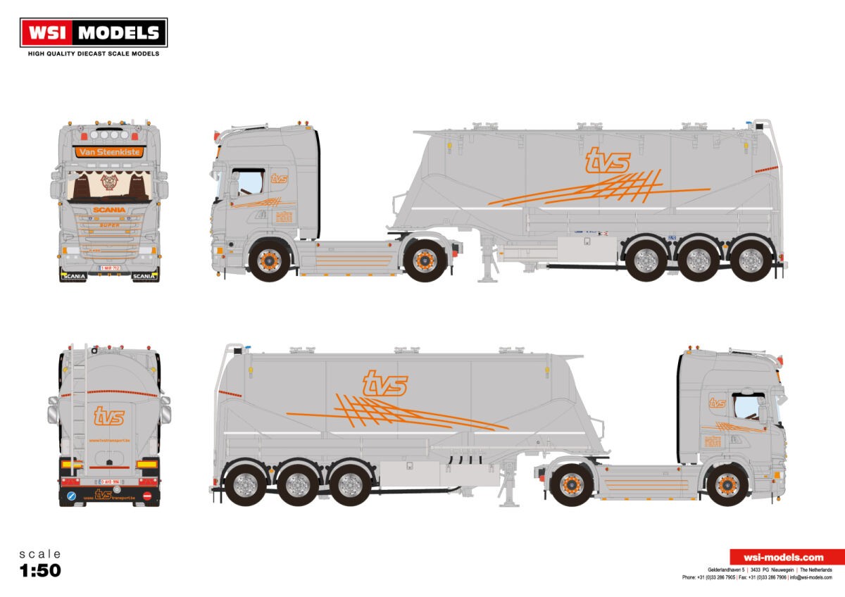 WSI01-3935 - Scania Streamline Topline 4x2 Omeps Tom van 