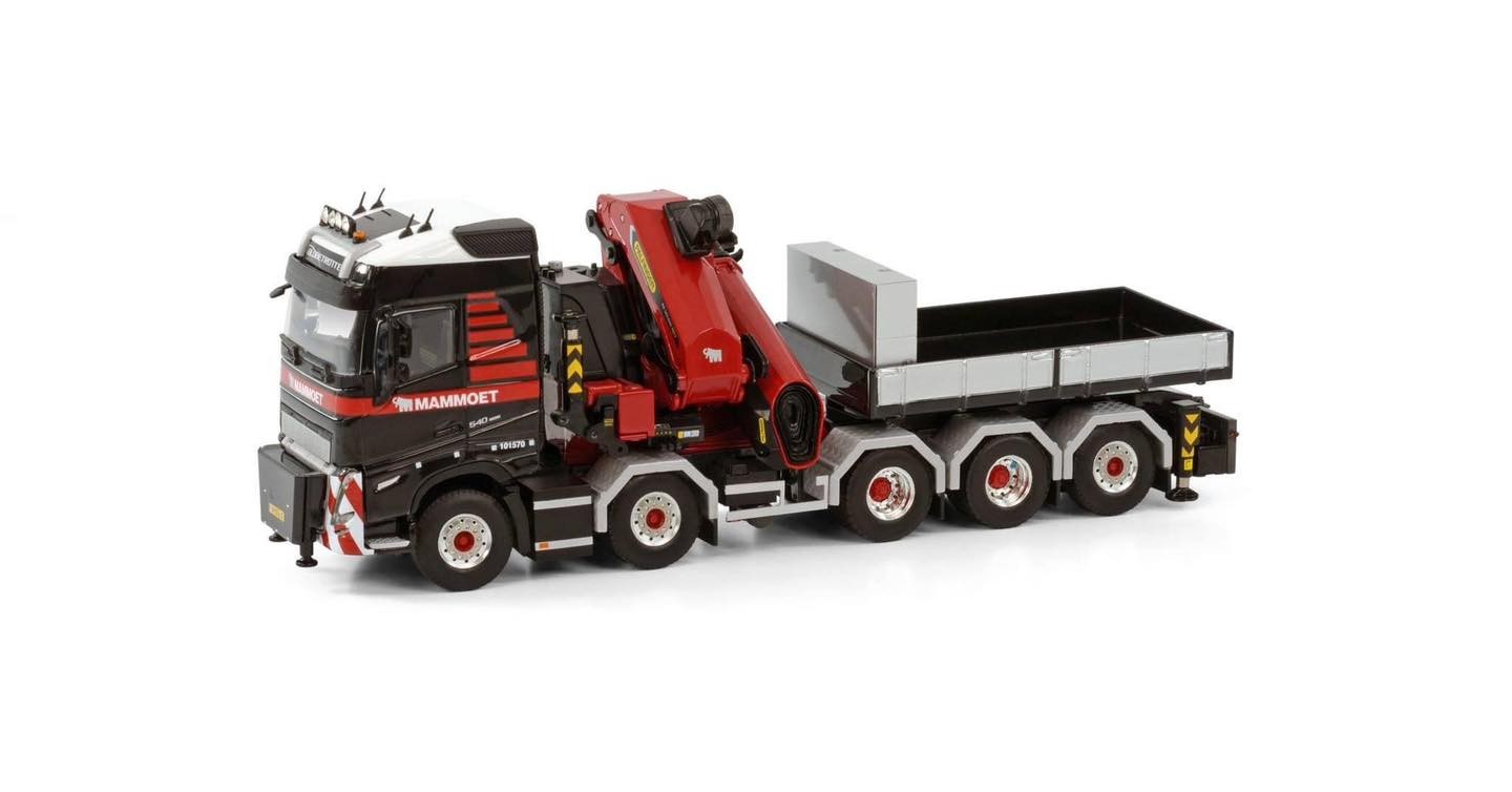 410302] MAMMOET Volvo FH05 10x4 + Palfinger PK165.002 /1:50 WSImodels