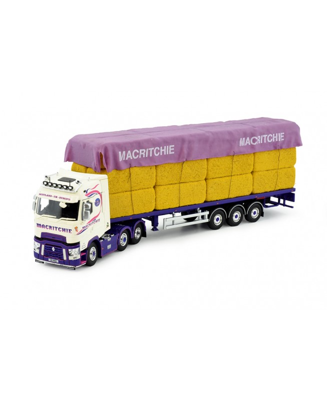 82954 - Renault T-high 6x2 trasporto fieno Macritchie /1:50 TEKNO