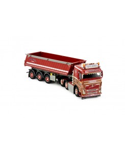 83727 - Volvo FH5 6x2 tipper trailer 3axle Ceusters /1:50 TEKNO