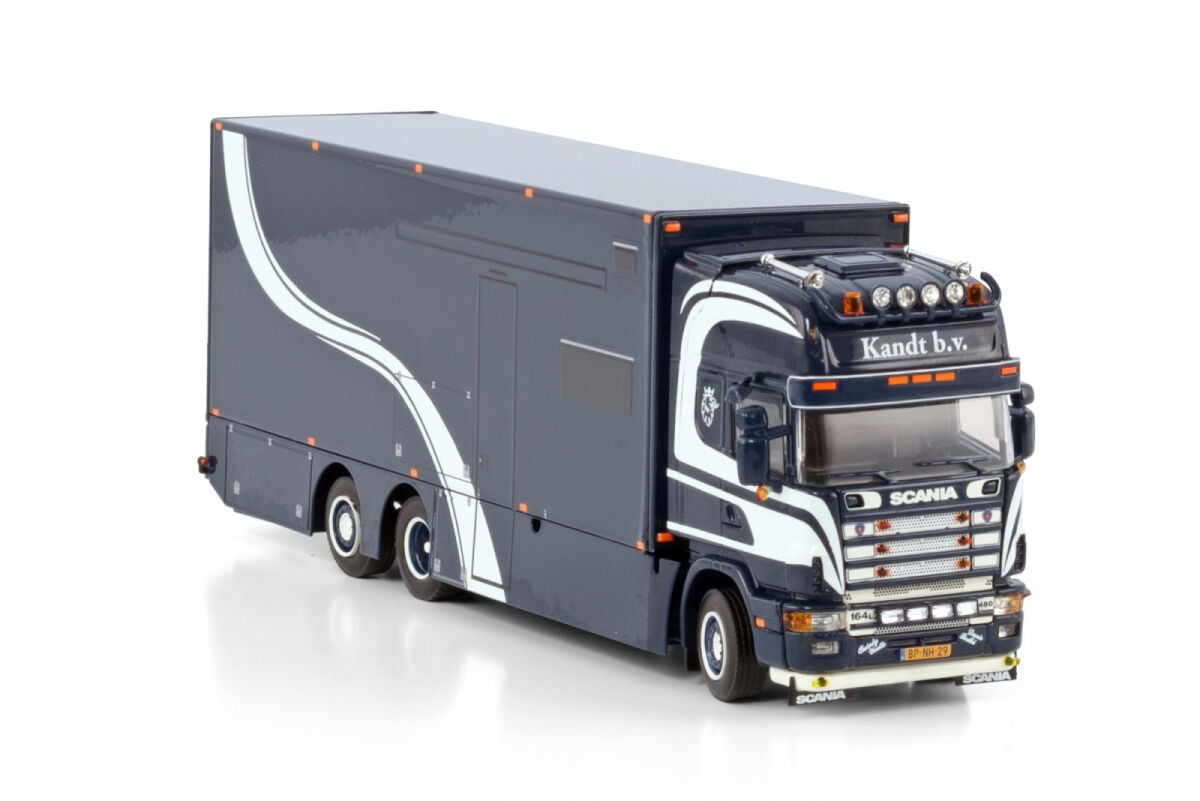 WSI01-4154 - Scania R4 Topline box truck Kandt B.V. /1:50 WSImodels