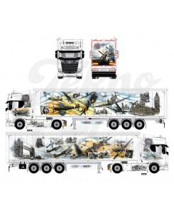 85928 - Scania Next Gen R590 walking-floor Repinski - Polish Squadron /1:50 TEKNO