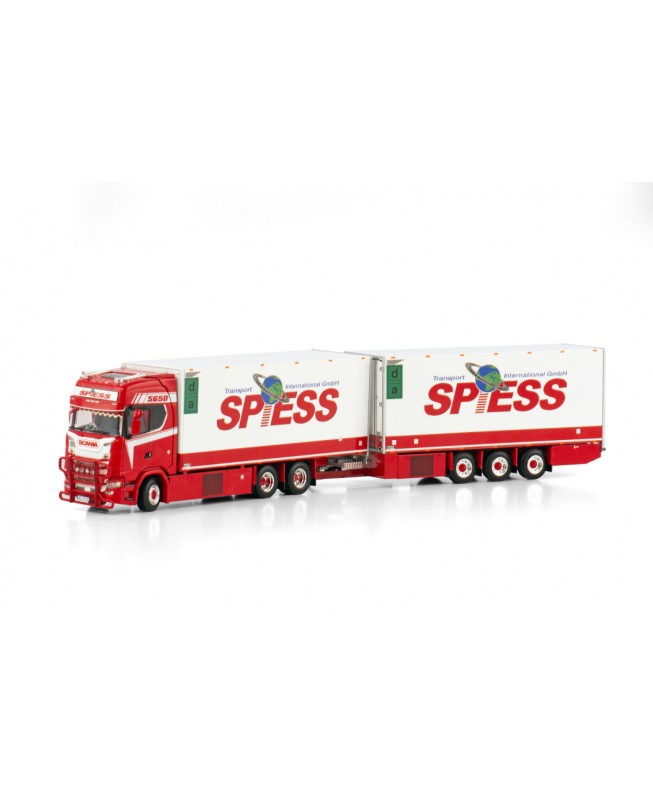 WSI01-4163 - Scania CS20H 6x2 combi frigo Spiess /1:50 WSImodels