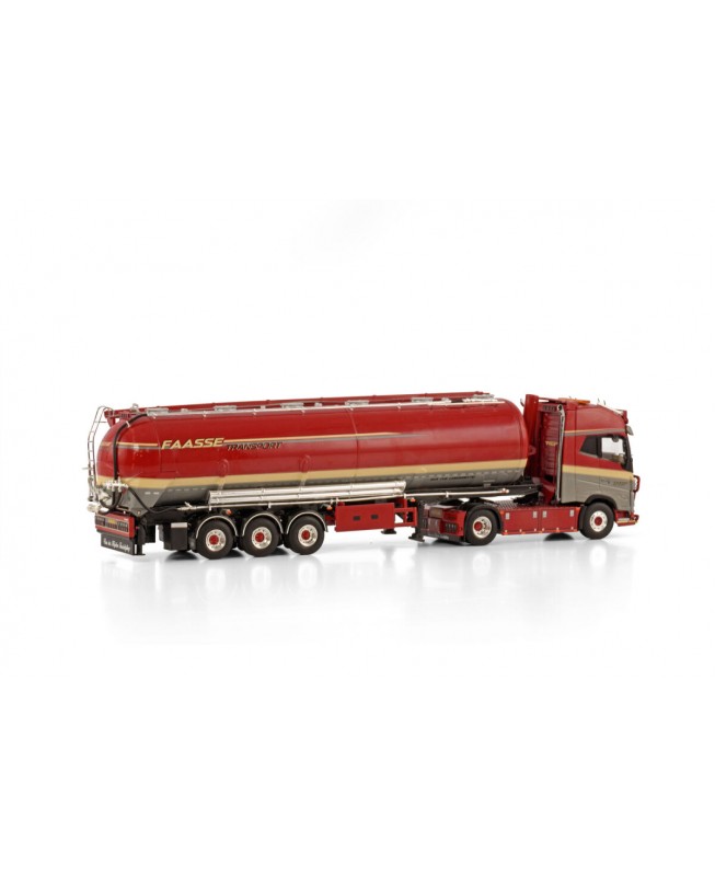 WSI01-4264 - Volvo FH5 Globetrotter 4x2 tipper bulk trailer Faasse  Transport /1:50 WSImodels