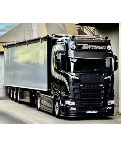 WSI01-4554 - Scania CS20H 4x2 volume trailer Transports Bottreau /1:50 WSImodels