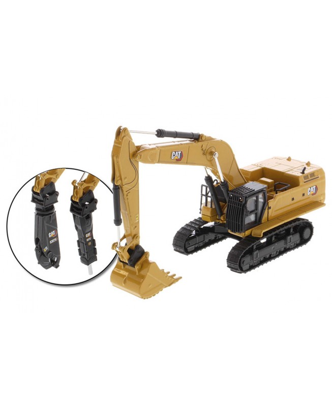 DM85688 - Caterpillar 395 Excavator w/2 work tool GP version /1:87 Diecast Masters