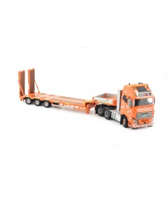 85267 - Volvo FH4 Globetrotter XL 6x4 Goldhofer lowloader 3axle Senn AG /1:50 TEKNO