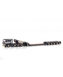 WSI01-4153 - Volvo FM4 cabina bassa 8x4 lowloader Pendel-X 5+1dolly Kandt BV /1:50 WSImodels