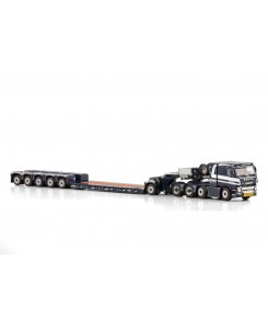 WSI01-4153 - Volvo FM4 cabina bassa 8x4 lowloader Pendel-X 5+1dolly Kandt BV /1:50 WSImodels