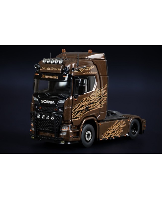 31-0281 - Scania NGS Highline 4x2 Black Amber /1:50 IMCmodels