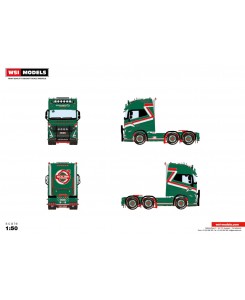 WSI01-4564 - Volvo FH5 Globetrotter XL 6x2 Solam /1:50 WSImodels