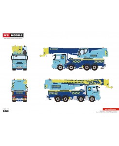 WSI51-2125 - Volvo FMX 8x4 Liebherr LTF1060-4.1 Jinert /1:50 WSImodels