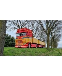 WSI01-4560 - Scania CS20H 4x2 brick-trailer Goyens /1:50 WSImodels