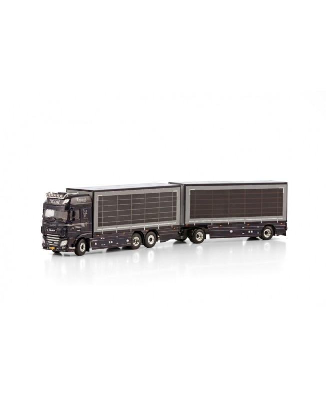 WSI01-4040 - DAF XF 6x2 combi centinato Troost Pluimvee Transport /1:50 WSImodels