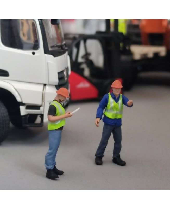 PSC002 - site safety officers figures /1:50 giftmodels