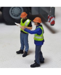 PSC002 - site safety officers figures /1:50 giftmodels