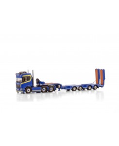 WSI01-4282 - Scania CR20N 6x2 4axle semi-wheel lowloader JB Bilbärgning /1:50 WSImodels