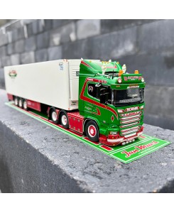 87511 - Show rug Jan Mues Truck + Semi-trailer /1:50 TEKNO