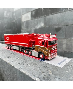 87510 - Show rug Ronny Ceusters Truck + Semi-trailer /1:50 TEKNO