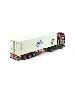 85677 - Volvo FH05 4x2 40ft reefer container SL Logistics /1:50 TEKNO