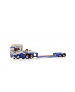 WSI01-4175 - DAF XG+ 6x2 Euro-lowloader 2axle L.A. Van den Heuvel /1:50 WSImodels