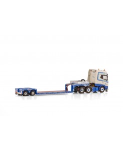 WSI01-4175 - DAF XG+ 6x2 Euro-lowloader 2axle L.A. Van den Heuvel /1:50 WSImodels