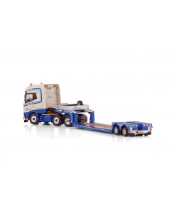 WSI01-4175 - DAF XG+ 6x2 Euro-lowloader 2axle L.A. Van den Heuvel /1:50 WSImodels