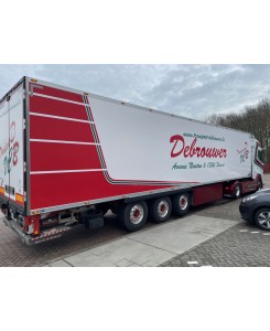 WSI01-4530 - DAF XG+ 6x2 frigo Transport Debrouwer /1:50 WSImodels