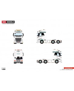 WSI01-4611 - Volvo FH5 Globetrotter 6x2 Lutra /1:50 WSImodels