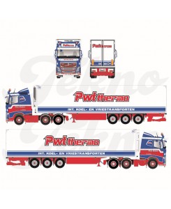 84991 - Volvo FH5 6x2 frigo PWT Peter Wouters /1:50 TEKNO