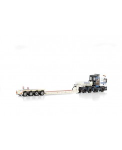 WSI01-4192 - Scania R6 8x4 Streamline Eurolow-loader Pendel-X 4axle Trinks /1:50 WSImodels